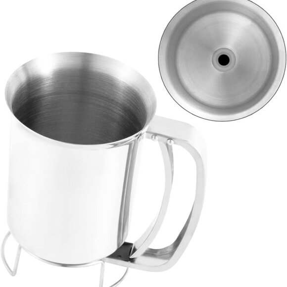 Stainless Steel Kitchen Flour Tool Mix Funnel Dispenser(1 Set) - Picture 2 of 13